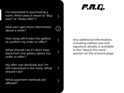 Daily UI 92/100 - F.A.Q. 092 92 branding dailyui design f.a.q. figma questions ui web