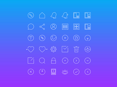 Icon Set app icon icon set website