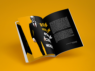 The Hamlet black book branding broshure crazy design flyer future illustration minimalist poland poznan skeleton suit suits tie typography vector wather yellow