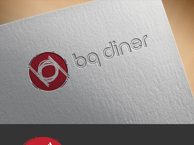 Logo Name: bq diner branding business logo design flat logo graphic design icon illustration logo logo design minimal minimal logo vector