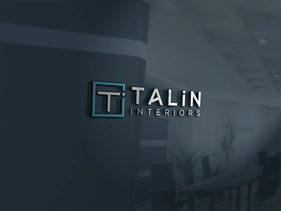 LogoName: Talin branding business card design flat graphic design icon logo logo design minimal logo vector