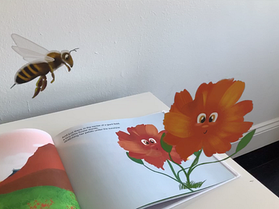 My children's book through Augmented Reality augmented reality illustration visualdesign