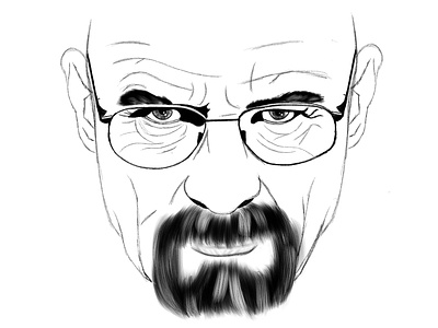 Heisenberg illustration procreate visualdesign