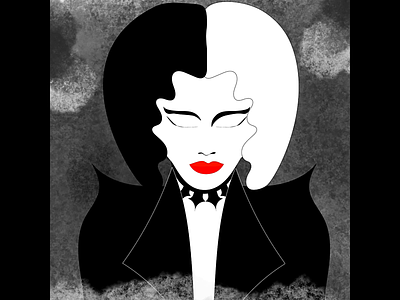 Cruella animation illustration visualdesign