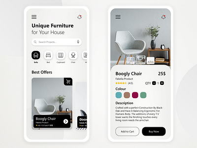 Furniture App Design adobe xd branding decore design figma furniture furniture app design high fidelity sketches interior design ios low fidelity sketches mobile app design os product design sketch ui user experience user interface user personas ux