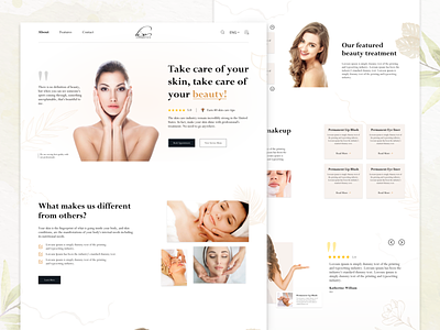 Skin Care Landing Page