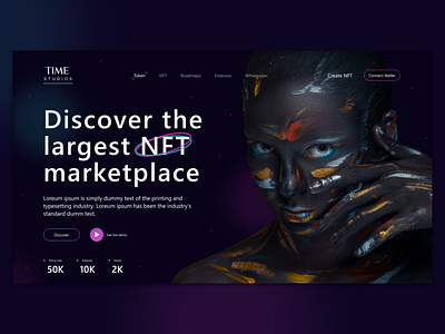 NFT Landing Page