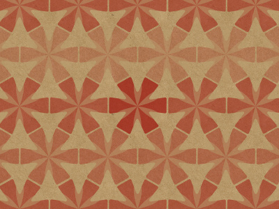 Patterned asterisk kraft patterns rebound repeat seamless tile
