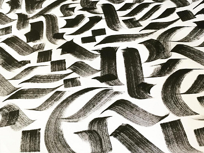 Abstract Blackletter