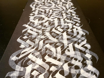 Abstract Blackletter