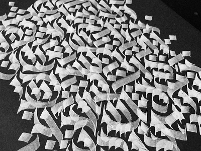 Abstract Blackletter