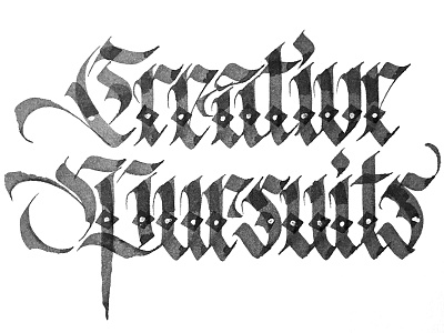 Creative Pursuits Fraktur