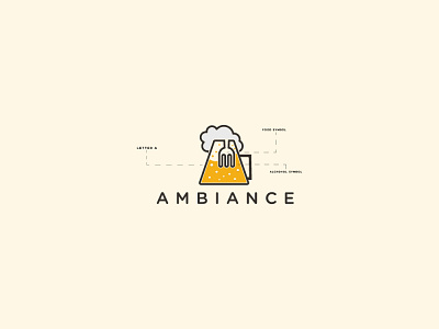 AMBIANCE design graphic design icon illustration logo logo design minimal minimalist logo