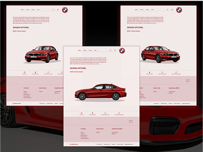 BMW CAR Website design by figma... bmw car website design figma graphic design ui user interface ux