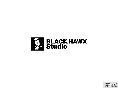 BLACK HAWX Studio (Logo Concept) design graphic design logo