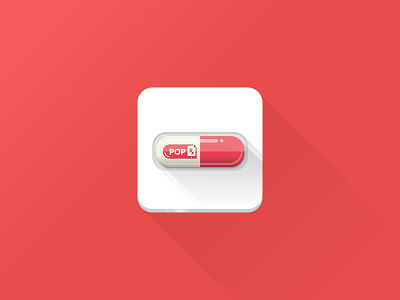 PopRx app icon ios pharmaceutical pill