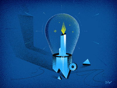 Candle Light illustration