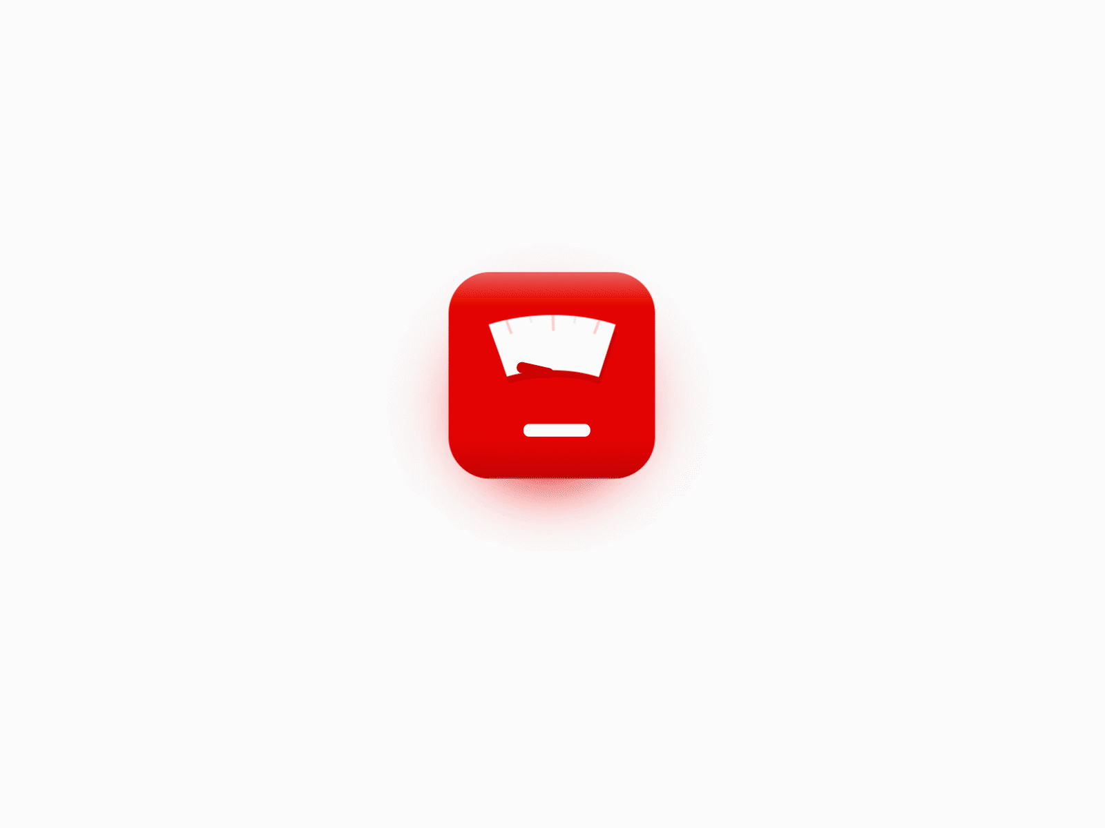 Fitness App Icon abstract aftereffects fitness weight loss concept