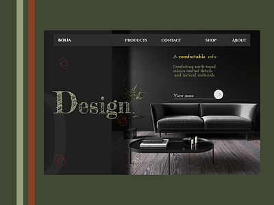 Furniture App Design * Ecommerce