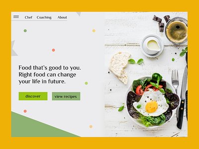 Food Landing Page