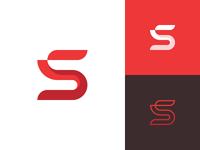 S 3 design experiment letter mark letter s logo monogram typography