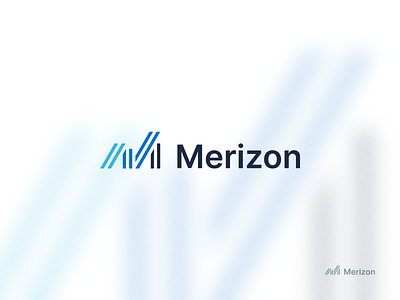 Merizon check mark clean design letter m letter mark logo monogram