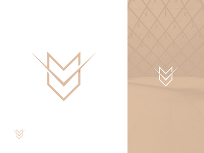 SV branding design logo monogram sv vs