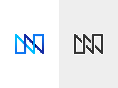 N or double N? experiment just for fun letter mark letter n logo logo exploration n