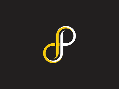 Logo Experiment - dp 2 d dp dp monogram experiment infinite loop infinity letter letter mark logo monogram p