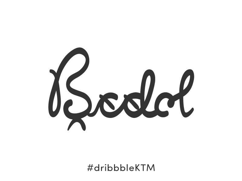 dribbble Devanagari kathmandu dribbble meetup dribbblektm logo typography devanagari dribbble