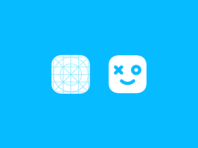 Personal Logo apple avatar design icon iconography logo smiley face ui