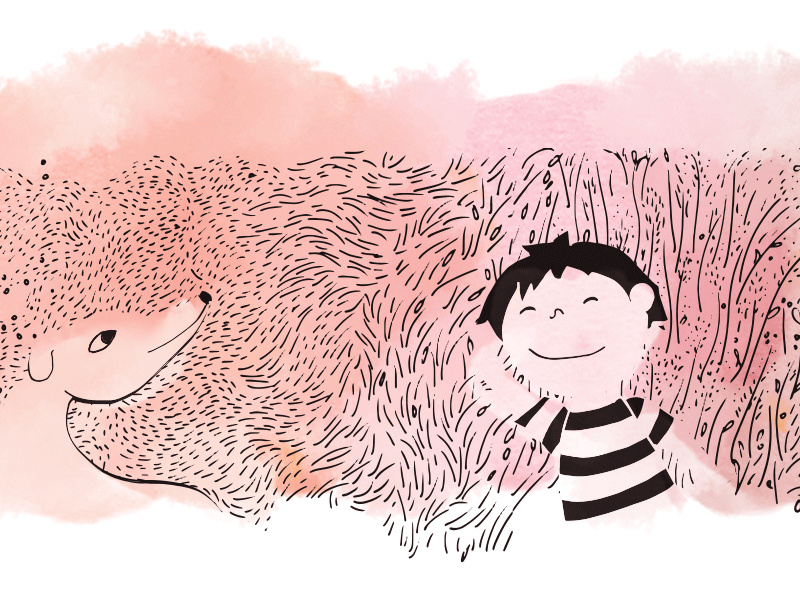 Family calendar 2019 header illustration mindfulness calendar 2019 animals illustration