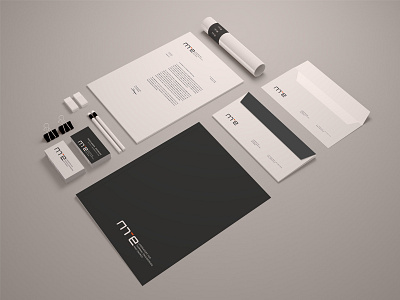 Stationary for LTE- Institute of Nuclear Sciences - Vinca banding graphic design stationary visual identity