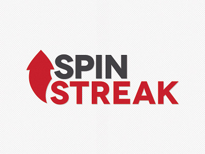 Spin Streak | Logo app arrow brand branding logo spin streak