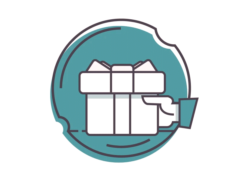 Cadoriseste_Ma animation gifts logo