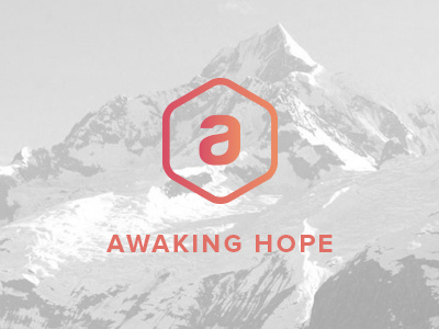 Awaking Hope Shot a branding clean game icon logo minimal minimalist photography salmon