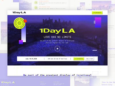 1DayLA Website Design