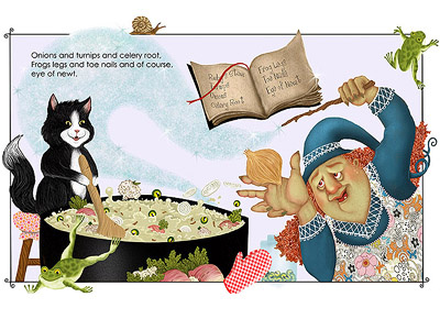 Ruby_Roberta Baird childrens book digital illustration illustration roberta baird witch