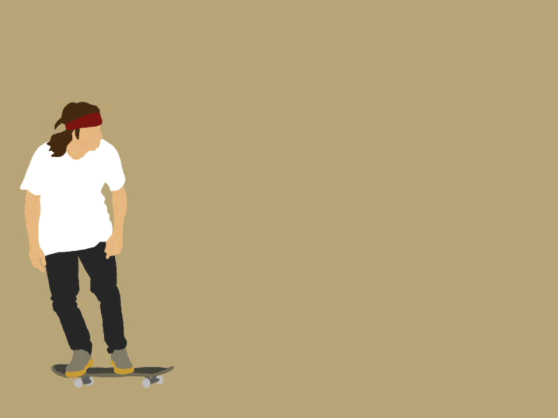 Moose Clean version E 2d after effects motion design motion graphics rotoscoping skateboarding