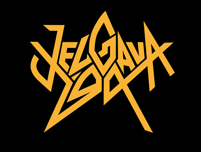 Jelgava'94 90s heavymetal logo movie tronkarton
