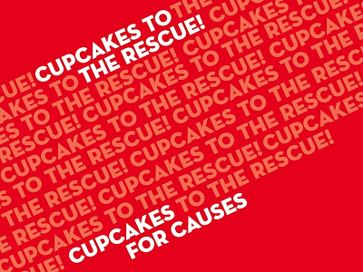 Cupcakes For Causes Print Ads