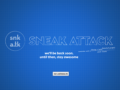snka.tk brand coming soon launch logo sneakattack team