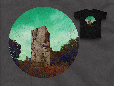 Abstract Dwelling #1 architecture collage dwelling forest house landscape nature photograph photoshop shirt threadless