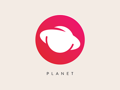 Planet cosmos icon logo plane planet sling space spin star