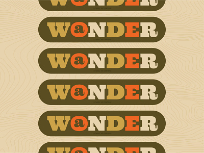 Wonder/Wander