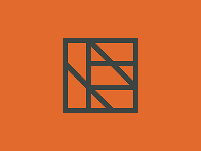 EN Logo branding geometric logo monogram