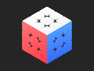 Rubik's cube cube illustration rubiks sketch vector