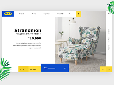 Layout Exploration. IKEA. ikea landingpage minimal minimal art minimal branding product webdesign webite white
