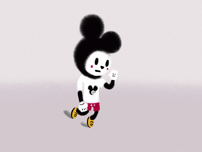 Mickey digital illustration disney fanart illustration mickey procreate