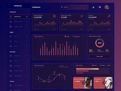 Dashboard Admin Template